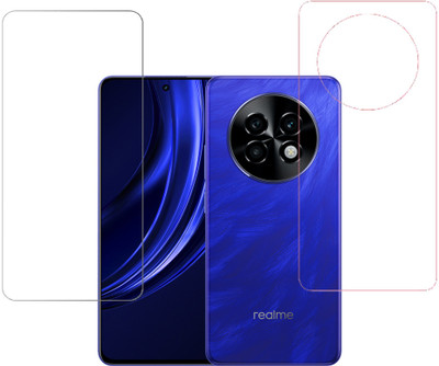 KARTRAY Front and Back Screen Guard for Realme P1 Speed 5G(Pack of 2)