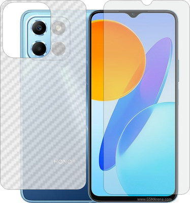 Mobling Front and Back Tempered Glass for HONOR X8 5G(Pack of 2)
