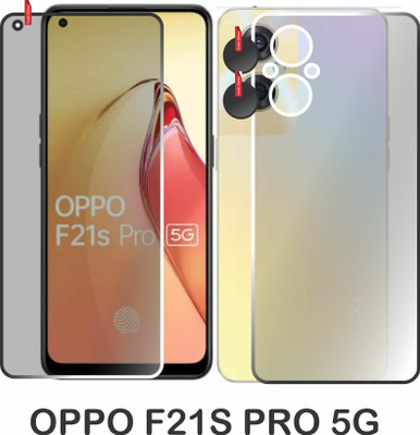 chakoor Front and Back Screen Guard for OPPo F21S PRO 5G(Pack of 2)