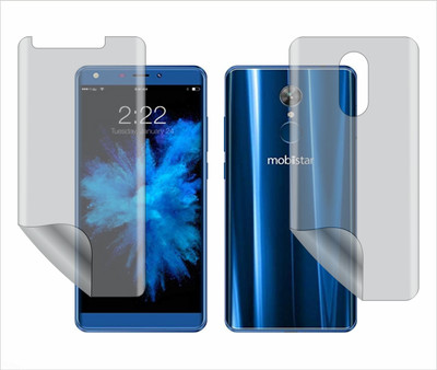 TELTREK Front and Back Screen Guard for MOBIISTAR X1 DUAL (Edge to Edge Full Screen Protector)(Pack of 1)