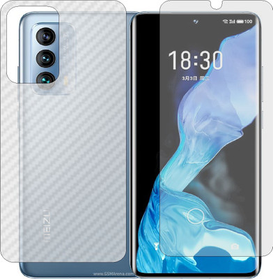 Mobling Front and Back Tempered Glass for MEIZU 18(Pack of 2)