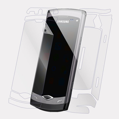 Siva Front and Back Screen Guard for Samsung Wave S8500(Pack of 1)