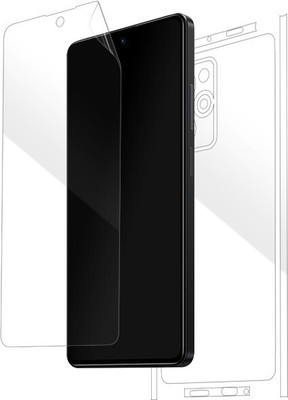 INDIKAN Front and Back Screen Guard for NOV23-Poco X5 Pro(Pack of 1)