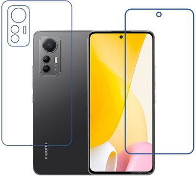 DVTECH Front and Back Screen Guard for 9H Xiaomi 12 Lite(Pack of 1)