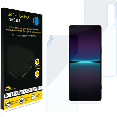 KUBERAN Front and Back Screen Guard for Sony Xperia 1 IV, Invisible Screen Protector / Body Protector, Scratch Guard(Pack of 1)