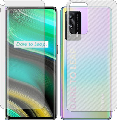Mobling Front and Back Tempered Glass for REALME X7 PRO ULTRA(Pack of 2)