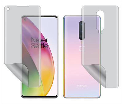 Fasheen Front and Back Screen Guard for ONE PLUS 8 5G UW VERIZON(Pack of 1)