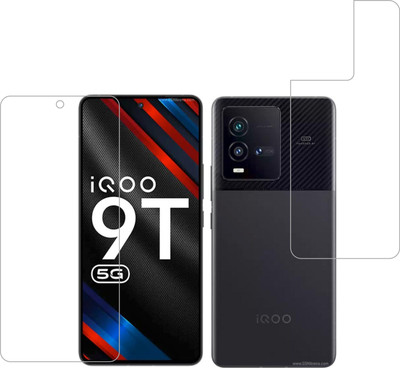 Ten To 11 Front and Back Screen Guard for iQOO 9T 5G(Pack of 2)