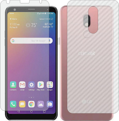 Mobling Front and Back Tempered Glass for LG STYLO 5(Pack of 2)