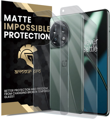 ArmourPro Front and Back Screen Guard for OnePlus 11 5G, One Plus 11, ( Not a Tempered Glass, it’s a Unbreakable Nano Fiber Membrane)(Pack of 1)