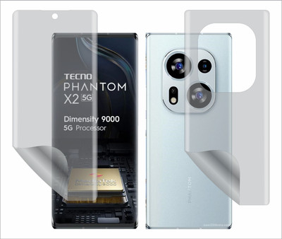 Fasheen Front and Back Screen Guard for TECNO PHANTOM X2 5G(Pack of 1)
