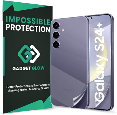 Gadget Glow Front and Back Screen Guard for Samsung Galaxy S24 Plus 5G, Samsung S24 Plus 5G, S24 Plus 5G, ( Not a Tempered Glass, it’s a Nano Fiber Guard)(Pack of 1)