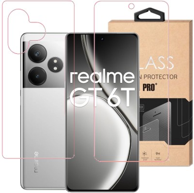 ojucase Front and Back Screen Guard for realme GT 6T 5G, realme GT 6T, Realme GT 6T 5G, Realme GT 6T(Pack of 1)