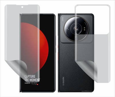 Fasheen Front and Back Screen Guard for MI 12 S ULTRA(Pack of 1)
