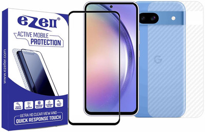 eZell Front and Back Screen Guard for GOOGLE PIXEL 8A(Pack of 2)