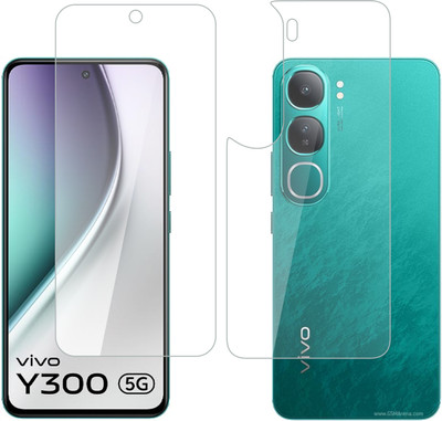 Vatsin Front and Back Screen Guard for ViVO Y31 5G(Pack of 2)