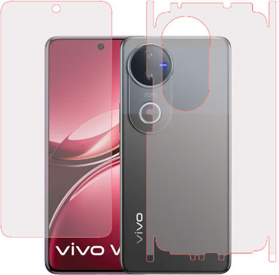 KMPERED Front and Back Screen Guard for Vivo V50 5G, Vivo V50(Pack of 1)