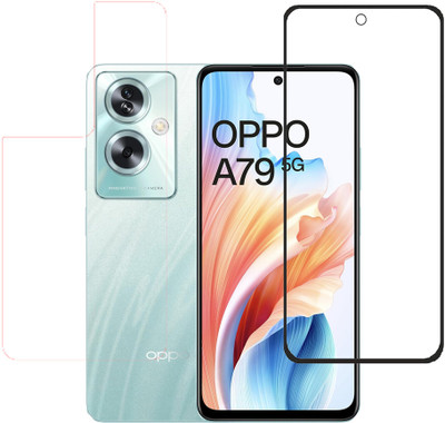 KARTRAY Front and Back Screen Guard for Oppo A79 5G(Pack of 2)