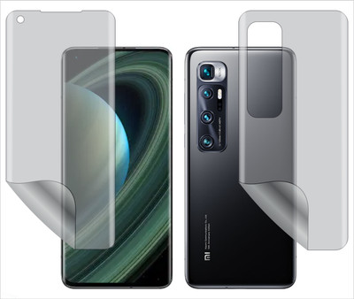 TELTREK Front and Back Screen Guard for MI 10 ULTRA (Edge to Edge Full Screen Protector)(Pack of 1)