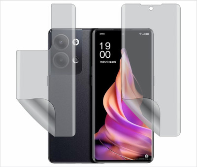 Fasheen Front and Back Screen Guard for OPPO RENO 9(Pack of 1)