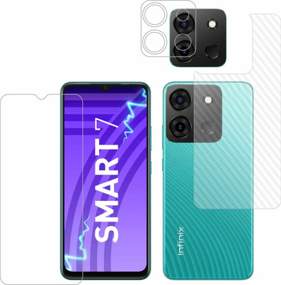 Ten To 11 Front and Back Screen Guard for Itel A60(Pack of 3)