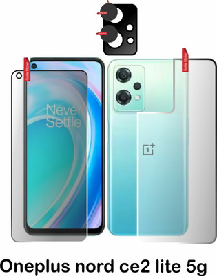chakoor Front and Back Screen Guard for ONEPLUS NORD CE 2 LITE 5G(Pack of 3)