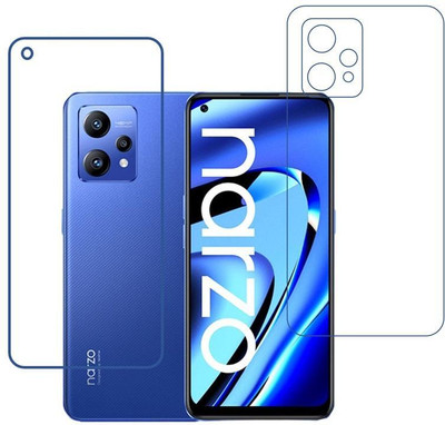 DVTECH Front and Back Screen Guard for 9H Realme Narzo 50 Pro(Pack of 1)