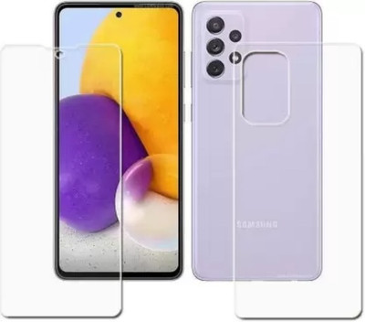 LIGHTWINGS Front and Back Screen Guard for Front and Back SAMSUNG GALAXY A72 (Pack of 1)(Pack of 2)
