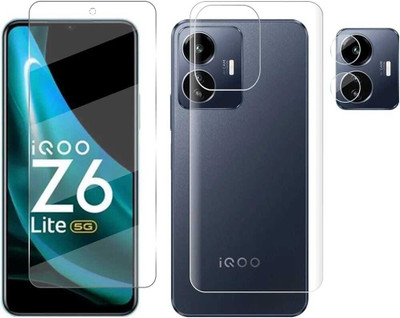 Guardor Front and Back Screen Guard for Vivo Z6 Lite Screen Protector And Screen Guard Anti Glare Scratch Resistant 9H(Pack of 2)