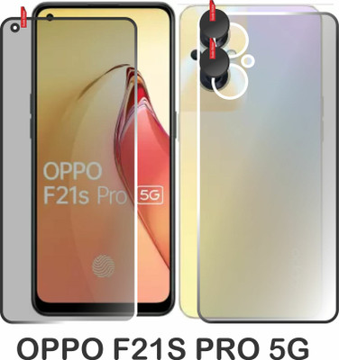 chakoor Front and Back Screen Guard for OPPo F21S PRO 5G(Pack of 2)