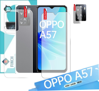 Olonga Front and Back Screen Guard for OPPO A57 2022 4G(Pack of 3)