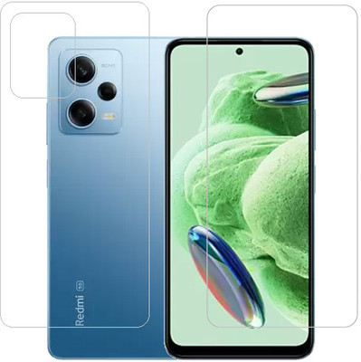HOBBYTRONICS Front and Back Screen Guard for Redmi Note 12, REDMI NOTE 12, redmi note 12(Pack of 1)