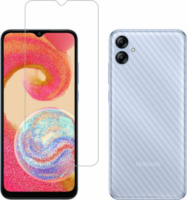 Vatsin Front and Back Screen Guard for Samsung Galaxy A04(Pack of 2)