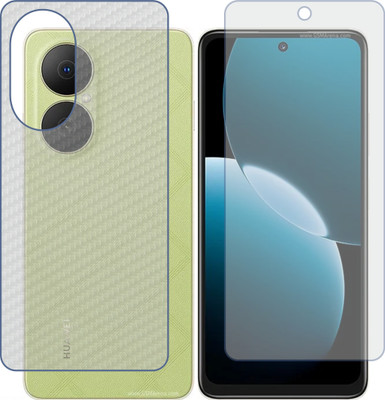 TELTREK Front and Back Screen Guard for Huawei Nova Y 73(Pack of 2)