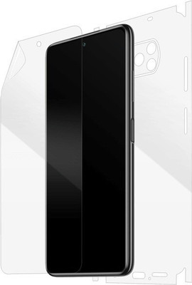 Asmart Front and Back Screen Guard for Poco X3(Pack of 1)