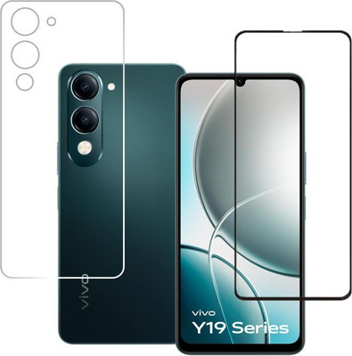 GLAMEECH Front and Back Screen Guard for Vivo Y19e, Vivo Y19e, Vivo Y19e, Vivo Y82 Series(Pack of 2)