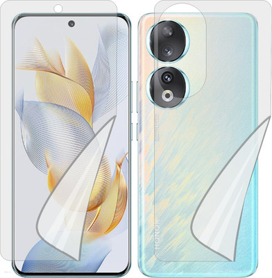 Mobling Front and Back Screen Guard for HONOR 90 REANX9 (Edge To Edge Full Coverage)(Pack of 1)
