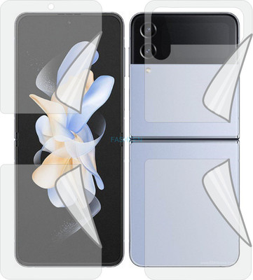 Fasheen Front and Back Screen Guard for SAMSUNG GALAXY Z FLIP 4(Pack of 1)