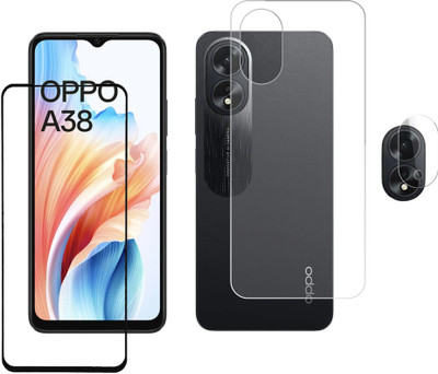 FINCH Front and Back Screen Guard for OPPO A38(Pack of 3)