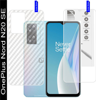 DESIBUZZ Front and Back Screen Guard for OnePlus Nord N20 SE, Nord N20 SE(Pack of 2)