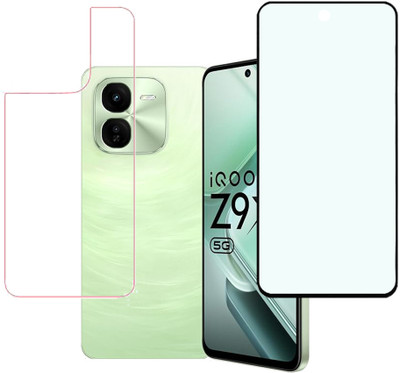 KARTRAY Front and Back Screen Guard for iQOO Z9x 5G(Pack of 2)