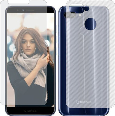 Mobling Front and Back Tempered Glass for GIONEE S11 LITE(Pack of 2)