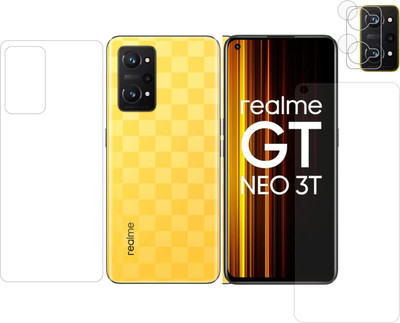 Vatsin Front and Back Screen Guard for Realme GT Neo 3T(Pack of 3)