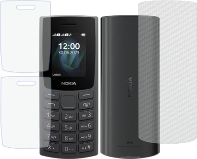 TELTREK Front and Back Screen Guard for Nokia 105 4G 2nd Edi(Pack of 2)