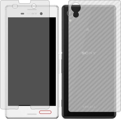 Mobling Front and Back Tempered Glass for Sony Xperia M4 Aqua(Pack of 2)