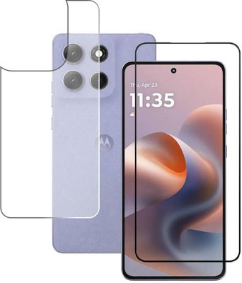 GLAMEECH Front and Back Screen Guard for Motorola G86 Power 5G, Motorola G86 Power, Motorola G86 Power 5G, MotoG86 Power 5G(Pack of 2)