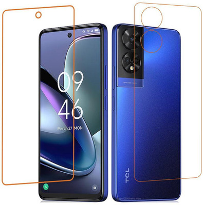 DVMART Front and Back Screen Guard for TCL 50 5G 9H Crystal Clear(Pack of 1)