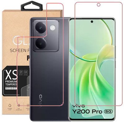 AARERED Front and Back Screen Guard for Vivo Y200 PRO 5G(Pack of 1)