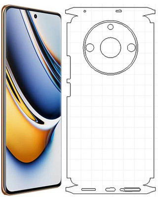 Siva Front and Back Screen Guard for Realme 10 Pro 5G(Pack of 1)