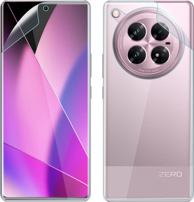 Ten To 11 Front and Back Screen Guard for Infinix Zero 40 5G, Ultra Thin Soft Hydrogel TPU Screen Guard for Infinix Zero 40 5G(Pack of 2)